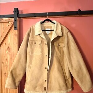 Vintage Old Navy Faux Suede Jacket